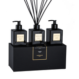 Black Gold Complete Luxury Set | Soap, Lotion & Diffuser | Signature