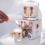 Black Gold Votive Candle